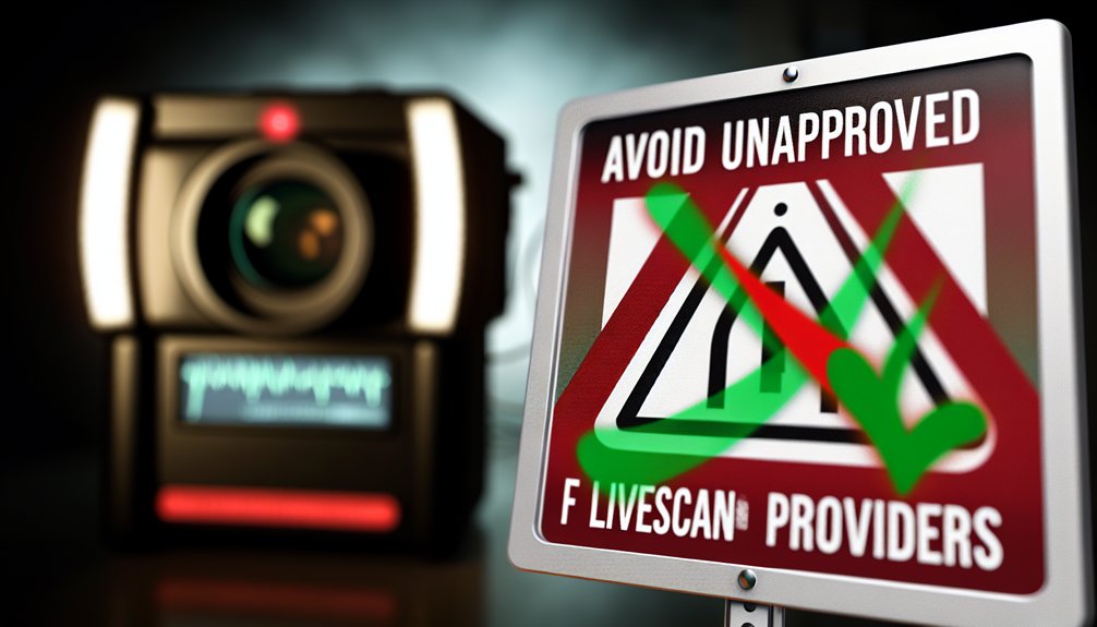 approved fdle livescan providers requirement